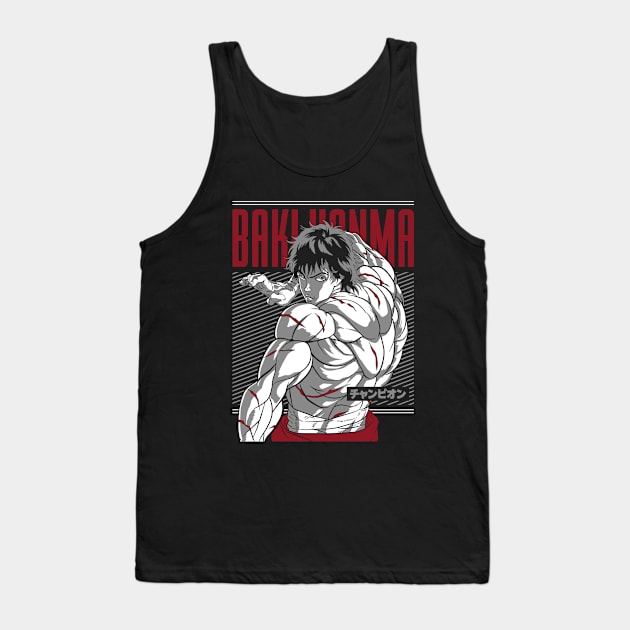 Baki Hanma Tank Top by WzaelArt